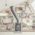 Gable Wall Bookcase