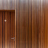 Iroko cladding panels