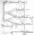 Vertical section through staircase