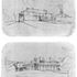 Sketches of the previous house on the site, Regency House