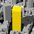 Massing models show different ways to achieve the same floor space