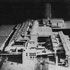 Model from the west showing stage one and two