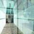 Internal area of glass link 
