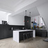Kitchen with view to reception room 