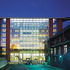 The atrium of the Keyworth Centre running alongside Keyworth Street, opposite other university buildings