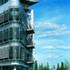 Solar shading louvres