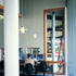 Openness reinforced by glimpses from the few enclosed spaces