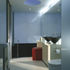 The master bathroom in the 1.8m-wide slot above the hall