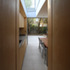 View through kitchen