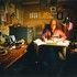 Roald Dahl at work inside the writing hut at Gypsy House