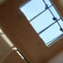 The interior walls and ceiling of the space are insulated, sealed with a high-performance vapour control layer, and lined with spruce plywood to create a timber ‘box’ within the Cor-ten shell