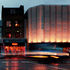 To the right is the adapted auditorium, featuring the work of Clem Crosby