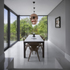 A ground floor extension houses a new dining room