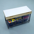 STORAGE: Custom storage units were developed to allow for the storage of a wide variety of teaching materials of various sizes.