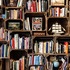 Apple crate shelving at Second Chance