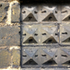 Decorative pyramid stretcher bricks to primary elevation.