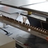 The hand-turned production line amongst the automated-cut.