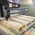 CNC-milling of timber lattice pieces