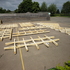 Assembled roof and wall panels 