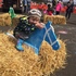 Straw bale carousel on community consultation day