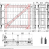 North facade cladding of structural frame