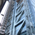 North elevation during construction