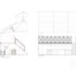 Mezzanine section and elevation