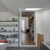 Kitchen: A roof-light replaces the external yard, bringing kitchen and living areas together