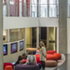 A semi-circle of tactile carpet extends into the BFI foyer.