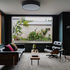 Living area with views to garden