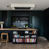 Contemporary velfac and plywood  kitchen