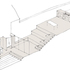 Bruton Narrow House - Sketch showing brick terraces as built