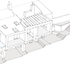 Bruton Narrow House - Concept sketch showing terraces