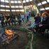 Lighting the fire