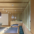 Workstation bench seating at the co-working space at The Building Centre