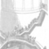 Historic drawing of the entrance shaft