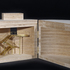 The original model of the entrance hall and staircase