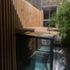 External View of sunken bath