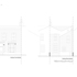 Existing front and rear elevations