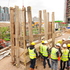 One of many self build workshops with a group of volunteers
