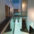 First floor walkways, with atrium roof