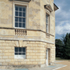 Original limestone and replacement ashlar and plinth stones