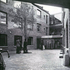 The courtyard seen from the narrow entrance