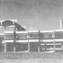 Shell tooped dining hall
