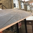 View Along Edge of Burnt Timber Cladding