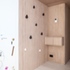 Post Shelf & Coat Hooks