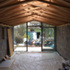 Glazing and Door Installed Open