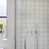 Square tiling in the bathrooms