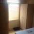 Existing bedroom - now the kitchen / dining area