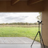 View across the grassland
